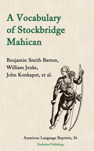 Produktbild: A Vocabulary of Stockbridge Mahican