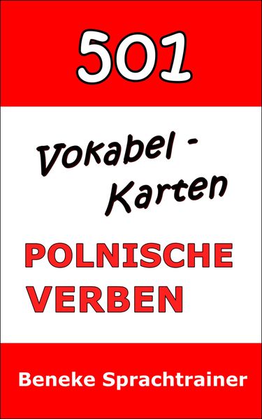 Produktbild: Vokabel-Karten Polnische Verben