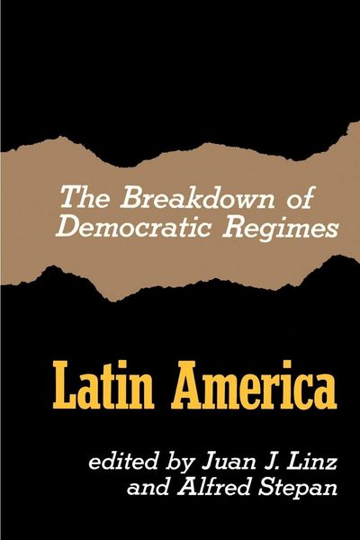Produktbild: The Breakdown of Democratic Regimes, Latin America