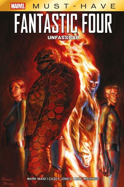 Marvel Must-Have: Fantastic Four - Unfassbar, Gebundene Ausgabe von Mark Waid,Mike Wieringo,Casey Jones, Panini, 978-3-7416-4345-3