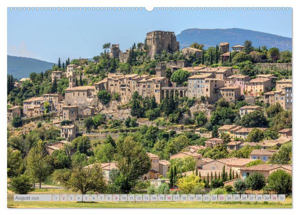 Produktbild: Provence, der sinnliche S&uuml;den Frankreichs (Wandkalender 2026 DIN A2 quer), CALVENDO Monatskalender