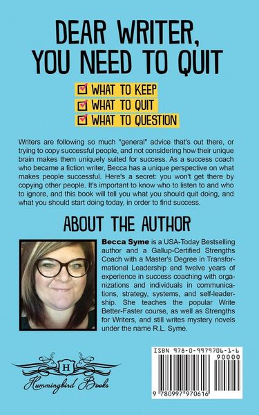 Produktbild: Dear Writer, You Need to Quit