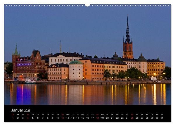 Produktbild: S&uuml;dschweden (Wandkalender 2026 DIN A2 quer), CALVENDO Monatskalender
