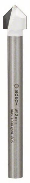 Produktbild: Bosch Accessories 2608587166 Glas- und Fliesenbohrer 12 mm Gesamtl&auml;nge 90 mm Zylinderschaft 1 St.