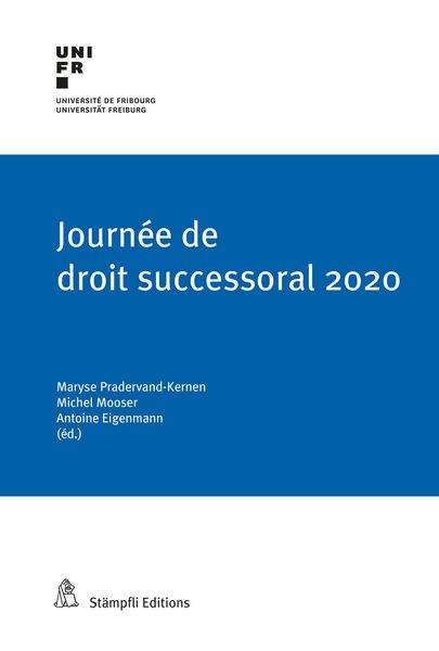 Produktbild: Journ&eacute;e de droit successoral 2020