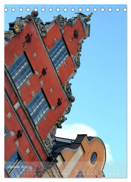 Produktbild: Stockholm - Stadtansichten (Tischkalender 2026 DIN A5 hoch), CALVENDO Monatskalender