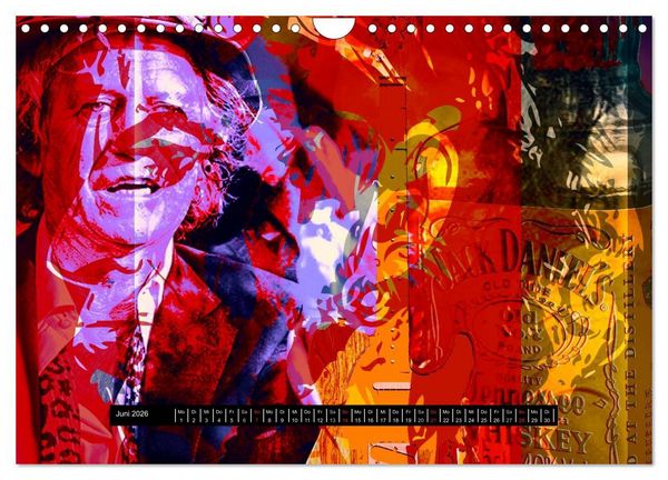 Produktbild: POP ART 3500 (Wandkalender 2026 DIN A4 quer), CALVENDO Monatskalender