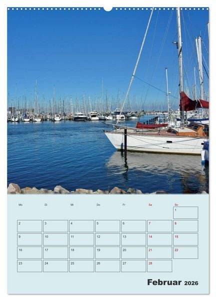 Produktbild: Moin Heiligenhafen (hochwertiger Premium Wandkalender 2026 DIN A2 hoch), Kunstdruck in Hochglanz