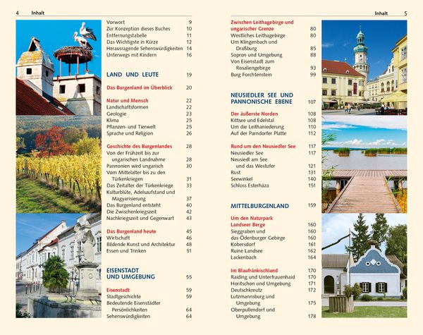 TRESCHER Reiseführer Burgenland