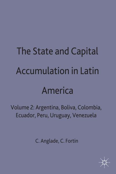 Produktbild: The State and Capital Accumulation in Latin America