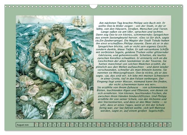 Produktbild: Die Jahreszeiten. Retrom&auml;rchen (Wandkalender 2026 DIN A3 quer), CALVENDO Monatskalender