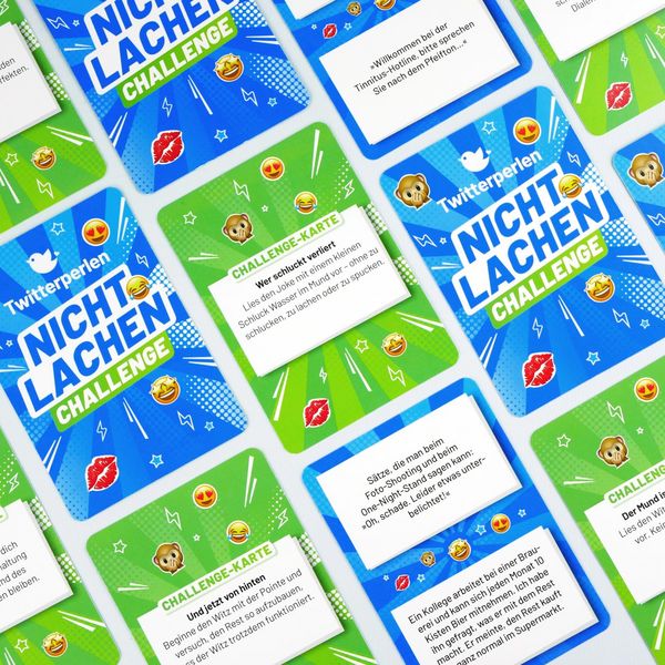 Produktbild: Twitterperlen &ndash; Die Nicht-lachen-Challenge