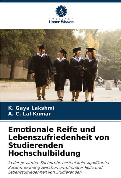 Produktbild: Emotionale Reife und Lebenszufriedenheit von Studierenden Hochschulbildung