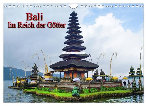 Produktbild: Bali. Im Reich der G&ouml;tter (Wandkalender 2026 DIN A4 quer), CALVENDO Monatskalender