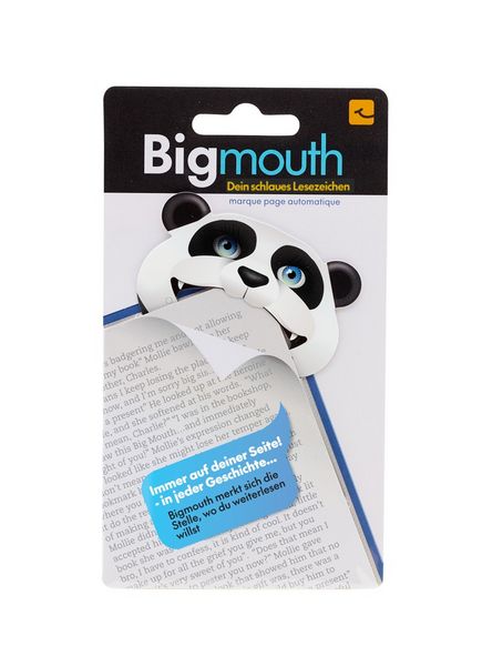 Produktbild: Bigmouth Panda - Dein schlaues Lesezeichen - Mit Magnet