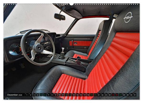 Produktbild: Opel GT 1900 AL Eine deutsche Sportwagenlegende (Wandkalender 2026 DIN A2 quer), CALVENDO Monatskalender