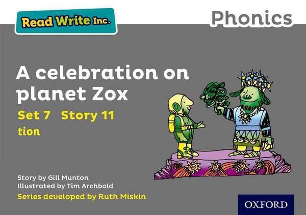 Produktbild: Read Write Inc. Phonics: A Celebration on Planet Zox (Grey Set 7 Storybook 11)