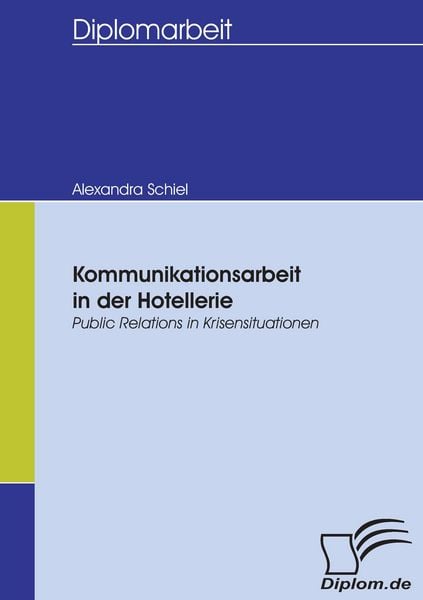 Produktbild: Kommunikationsarbeit in der Hotellerie