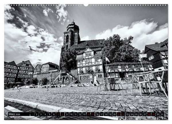 Produktbild: Ein Blick auf Homberg an der Efze (Wandkalender 2026 DIN A2 quer), CALVENDO Monatskalender