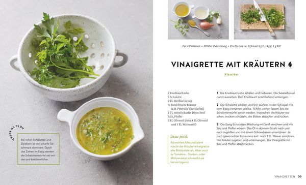 Produktbild: 1 Salat - 50 Dressings