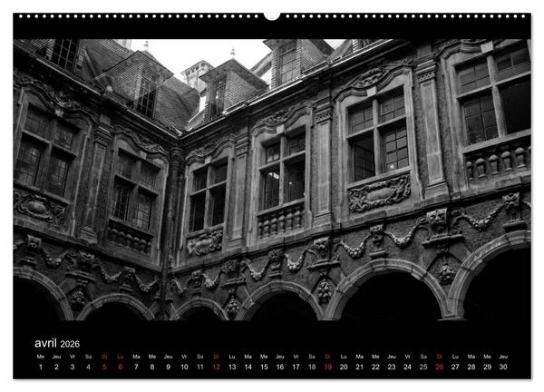 Produktbild: Le Vieux Lille (Calendrier mural 2026 DIN A2 vertical) calendrier de bureau