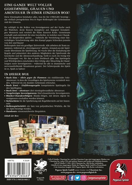 Produktbild: Cthulhu Einstiegsbox
