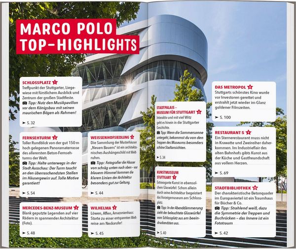 Produktbild: MARCO POLO Reisef&uuml;hrer Stuttgart