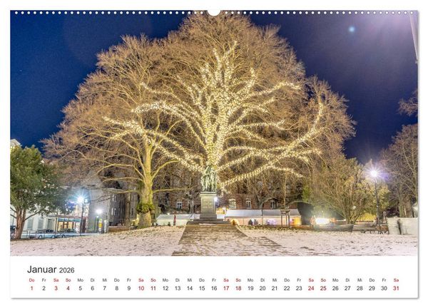 Produktbild: Gr&uuml;&szlig;e aus Stendal: Kalender 2026 (Wandkalender 2026 DIN A2 quer), CALVENDO Monatskalender
