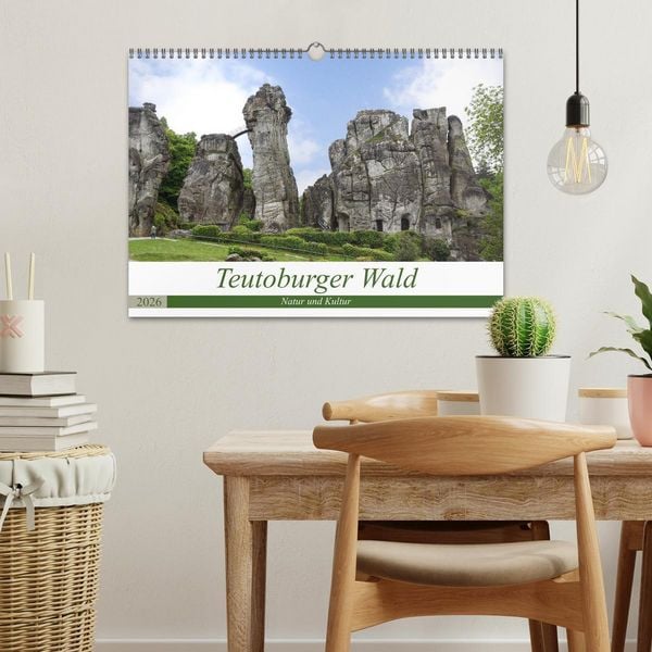 Produktbild: Teutoburger Wald - Natur und Kultur (Wandkalender 2026 DIN A3 quer), CALVENDO Monatskalender