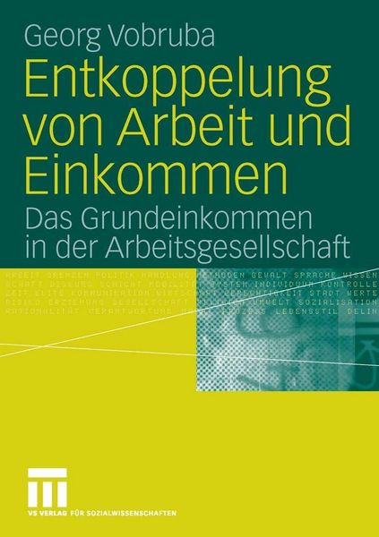 Produktbild: Entkoppelung von Arbeit und Einkommen
