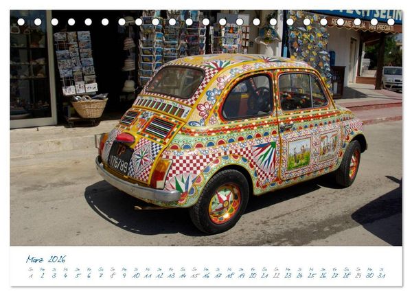 Produktbild: Sizilien (Tischkalender 2026 DIN A5 quer), CALVENDO Monatskalender