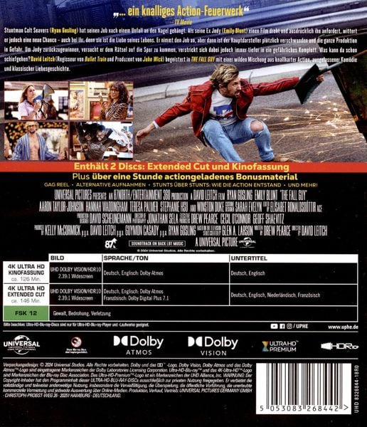 Produktbild: The Fall Guy (2 x 4K Ultra HD)