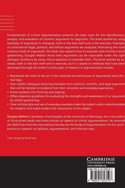Produktbild: Fundamentals of Critical Argumentation