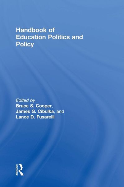 Produktbild: Handbook of Education Politics and Policy