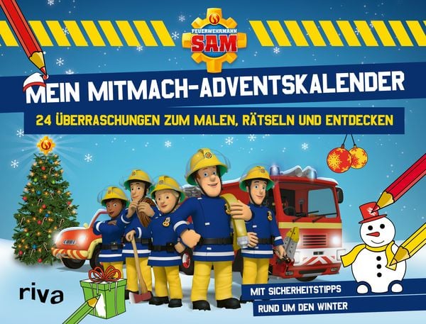 Feuerwehrmann Sam – Mein Mitmach-Adventskalender