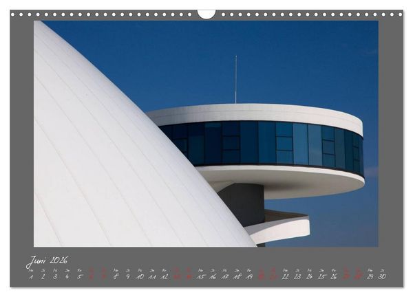 Produktbild: Moderne Architektur - Oscar Niemeyer Kulturzentrum (Wandkalender 2026 DIN A3 quer), CALVENDO Monatskalender