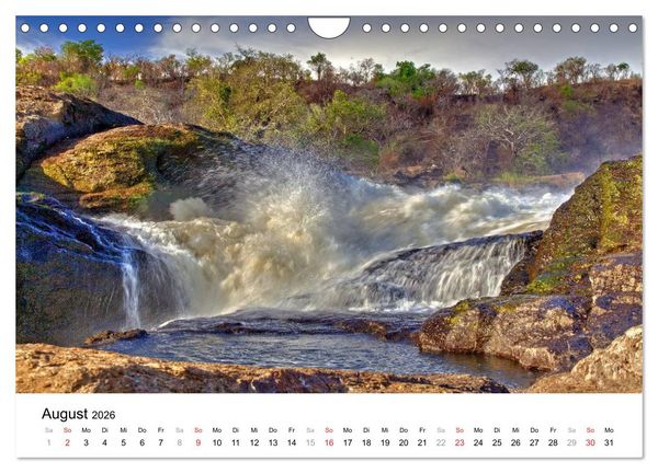 Produktbild: Uganda - die Perle Afrikas (Wandkalender 2026 DIN A4 quer), CALVENDO Monatskalender