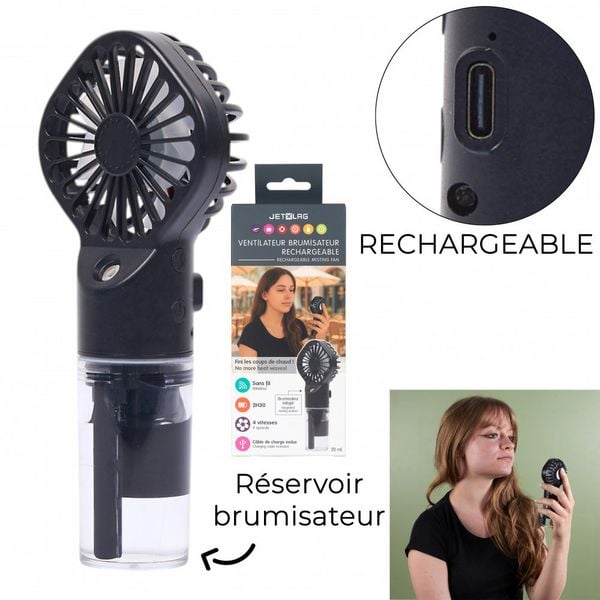 Produktbild: Wiederaufladbarer Nebelventilator