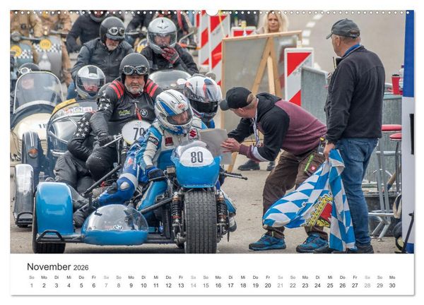 Produktbild: Motorradgespanne am Jochpass (Wandkalender 2026 DIN A2 quer), CALVENDO Monatskalender