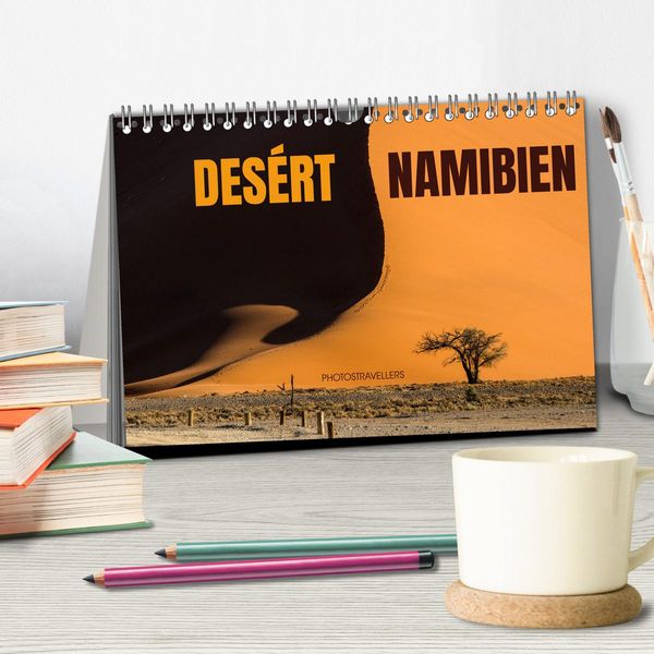 Produktbild: Des&eacute;rt namibien (Calendrier de bureau 2026 DIN A5 vertical), CALVENDO calendrier mensuel