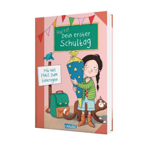 Produktbild: Schlau für die Schule: Hurra! Dein erster Schultag (Mädchen)