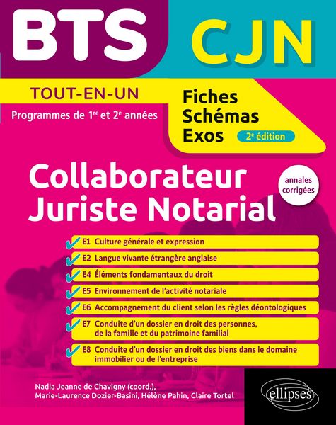 Produktbild: BTS Collaborateur juriste notarial