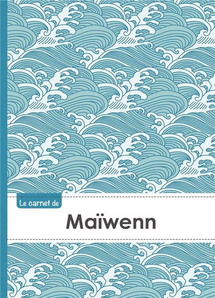 Produktbild: Carnet maiwenn lignes,96p,a5