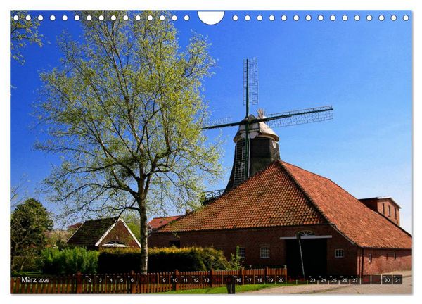 Produktbild: KRUMMH&Ouml;RN Achtzehn Warfend&ouml;rfer plus ein Fischerdorf (Wandkalender 2026 DIN A4 quer), CALVENDO Monatskalender