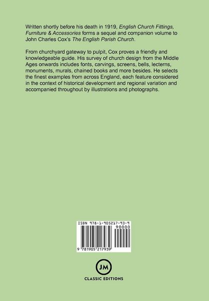 Produktbild: English Church Fittings, Furniture and Accessories