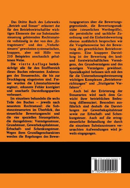 Produktbild: Die Substanzsteuern