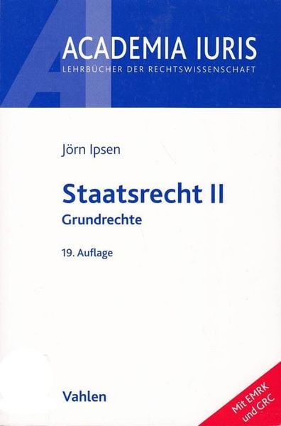 Produktbild: Staatsrecht II