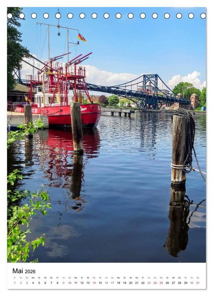 Produktbild: Wilhelmshaven Impressionen (Tischkalender 2026 DIN A5 hoch), CALVENDO Monatskalender