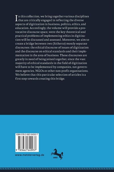 Produktbild: Business Ethics and Digitization