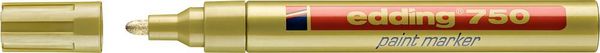 Produktbild: Edding 750 paint marker 4-750053 Lackmarker Gold 2 mm, 4 mm